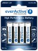 4 x everActive Pro Alkaline LR6 / AA (blister) 4 x everActive Pro Alkaline LR6 / AA (blister)