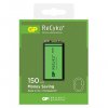 1 x 6F22/9V GP ReCyko+ 150 Series 150mAh 1 x 6F22/9V GP ReCyko+ 150 Series 150mAh