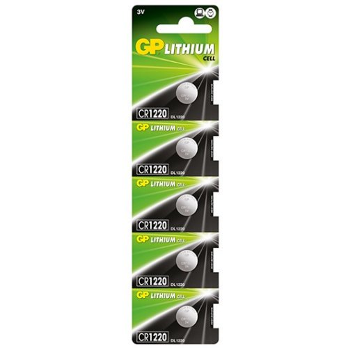 5 x bateria litowa mini GP CR1220 5 x bateria litowa mini GP CR1220