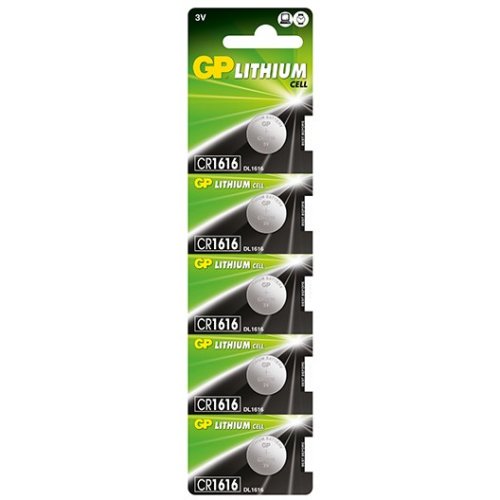 5 x bateria litowa mini GP CR1616 5 x bateria litowa mini GP CR1616