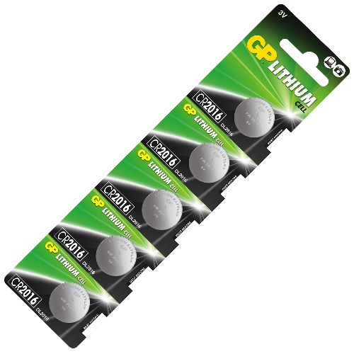 5 x bateria litowa mini GP CR2016 5 x bateria litowa mini GP CR2016