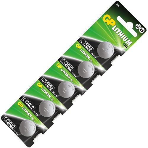 5 x bateria litowa mini GP CR2032 5 x bateria litowa mini GP CR2032