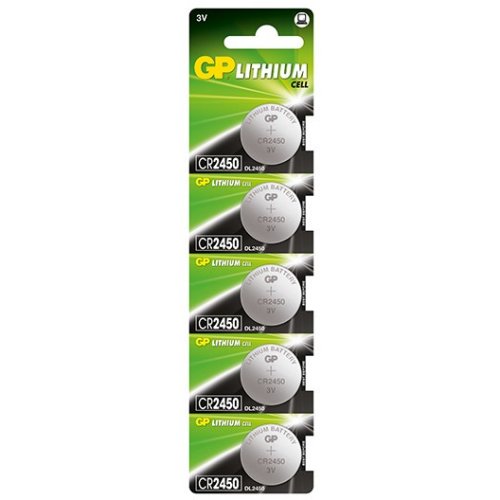 5 x bateria litowa mini GP CR2450 5 x bateria litowa mini GP CR2450