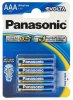 4 x Panasonic Evolta LR03/AAA (blister) 4 x Panasonic Evolta LR03/AAA (blister)