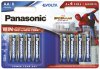 8 x Panasonic Evolta LR6/AA (blister) SPIDER MAN 8 x Panasonic Evolta LR6/AA (blister) SPIDER MAN
