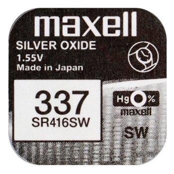 bateria srebrowa mini Maxell 337 / SR 416 SW bateria srebrowa mini Maxell 337 / SR 416 SW