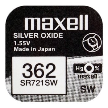 bateria srebrowa mini Maxell 362 / 361 / SR 721 SW / G11 bateria srebrowa mini Maxell 362 / 361 / SR 721 SW / G11