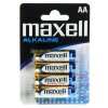 4 x Maxell Alkaline LR6/AA 4 x Maxell Alkaline LR6/AA