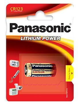 bateria foto litowa Panasonic CR123 bateria foto litowa Panasonic CR123