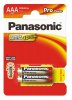 2 x Panasonic Alkaline PRO Power LR03/AAA (blister) 2 x Panasonic Alkaline PRO Power LR03/AAA (blister)