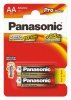 2 x Panasonic Alkaline PRO Power LR6/AA (blister) 2 x Panasonic Alkaline PRO Power LR6/AA (blister)