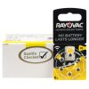 60 x baterie słuchowe Rayovac Acoustic Special 10