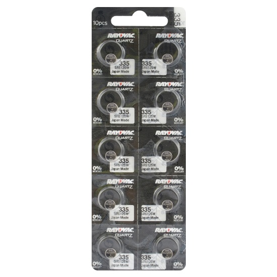bateria srebrowa mini Rayovac 335 / SR 512 SW bateria srebrowa mini Rayovac 335 / SR 512 SW