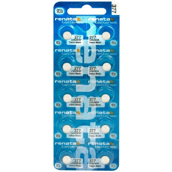 bateria srebrowa mini Renata 377 / 376 / SR 626 SW / G4 bateria srebrowa mini Renata 377 / 376 / SR 626 SW / G4