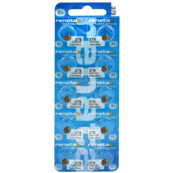 bateria srebrowa mini Renata 379 / SR 521 SW / G0 bateria srebrowa mini Renata 379 / SR 521 SW / G0