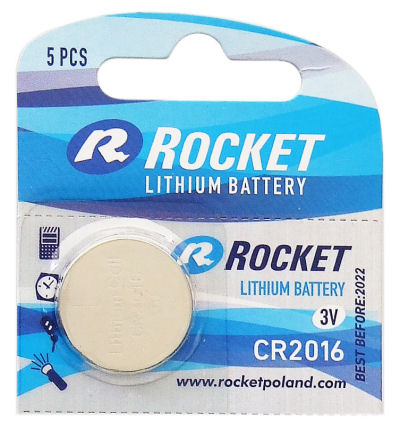 bateria litowa Rocket CR2016 bateria litowa Rocket CR2016