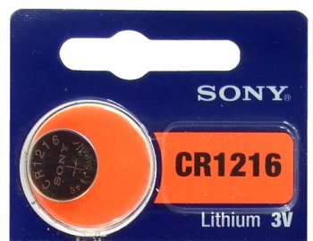 5 x bateria litowa mini Sony CR1216 5 x bateria litowa mini Sony CR1216
