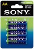 4 x SONY Blue Alkaline LR6/AA 4 x SONY Blue Alkaline LR6/AA
