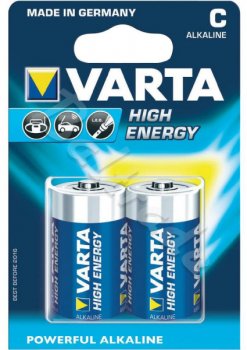 2 x Varta High Energy LR14/C 4914 (blister) 2 x Varta High Energy LR14/C 4914 (blister)