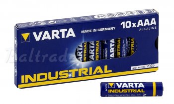 10 x Varta Industrial LR03 AAA 4003 10 x Varta Industrial LR03 AAA 4003
