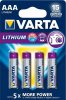 4 x bateria litowa Varta Lithium L92 R03 AAA 4 x bateria litowa Varta Lithium L92 R03 AAA