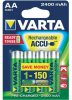 4 x Varta Ready2use R6/AA 2400mAh 4 x Varta Ready2use R6/AA 2400mAh