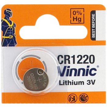 bateria litowa Vinnic CR1220 bateria litowa Vinnic CR1220