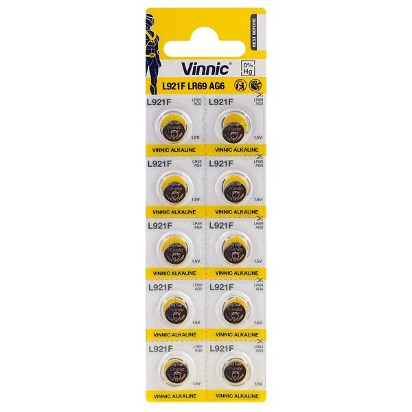 10 x bateria alkaliczna mini Vinnic G6 10 x bateria alkaliczna mini Vinnic G6