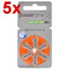 30 x baterie słuchowe Power One Varta 13