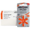 30 x baterie słuchowe Rayovac Extra Advanced 13