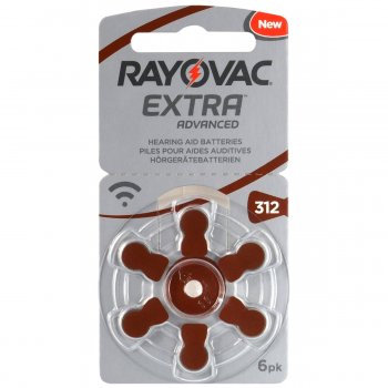 60 x baterie do aparatów słuchowych Rayovac Extra Advanced 312 MF + zasobnik na baterie Rayovac 60 x baterie do aparatów słuchowych Rayovac Extra Advanced 312 MF + zasobnik na baterie Rayovac