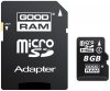 GOODRAM microSDHC 8GB + adapter do SD