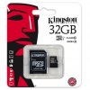 Kingston microSDHC 32GB class 10 UHS-I + adapter SD