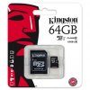 Kingston microSDXC 64GB class 10 UHS-I + adapter SD Kingston microSDXC 64GB class 10 UHS-I + adapter SD