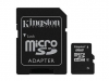Kingston microSDHC 8GB + adapter SD
