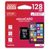GOODRAM microSDXC 128GB class 10 UHS-I + adapter SD