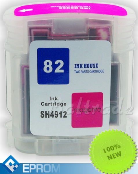 Tusz HP 82 Magenta 69 ml (C4912A) Tusz HP 82 Magenta 69 ml (C4912A)