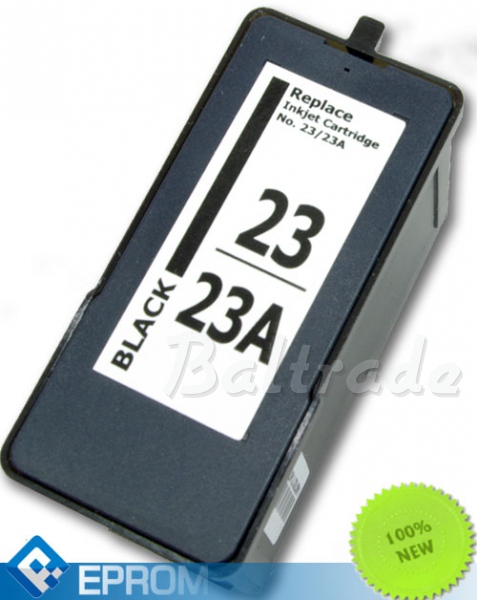 Tusz Lexmark 23 Black 26,5 ml (18C1523E?) Tusz Lexmark 23 Black 26,5 ml (18C1523E?)