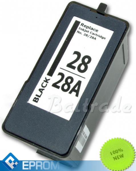 Tusz Lexmark 28 Black 26,5 ml (18C1428E) Tusz Lexmark 28 Black 26,5 ml (18C1428E)