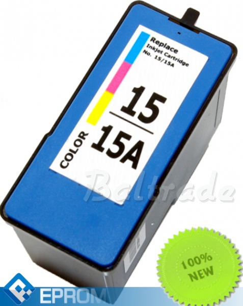 Tusz Lexmark nr 15 Kolor 20 ml (18C2110E) Tusz Lexmark nr 15 Kolor 20 ml (18C2110E)