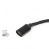 magnetyczny kabel USB eXtreme iPhone 5 / 6 / 7 / SE, iPad 4, iPod nano 7G 120cm czarny magnetyczny kabel USB eXtreme iPhone 5 / 6 / 7 / SE, iPad 4, iPod nano 7G 120cm czarny