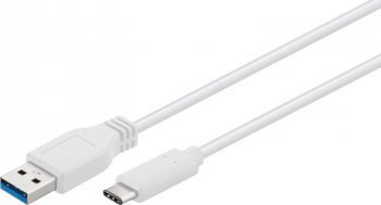 kabel USB-C do USB 3.0 Goobay 67188 100cm biały kabel USB-C do USB 3.0 Goobay 67188 100cm biały