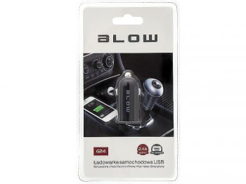 ładowarka USB samochodowa 2,4A Blow 78-090# ładowarka USB samochodowa 2,4A Blow 78-090#