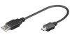 kabel micro USB 10cm do szybkiego ładowania telefonów Goobay kabel micro USB 10cm do szybkiego ładowania telefonów Goobay
