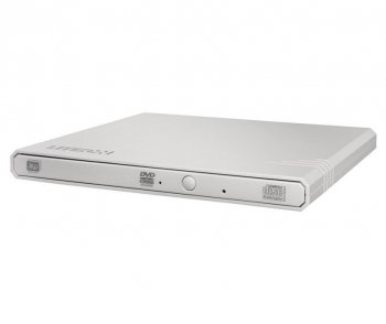 Zewnętrzna nagrywarka USB CD/DVD Lite-On eBAU108-21 biała Zewnętrzna nagrywarka USB CD/DVD Lite-On eBAU108-21 biała
