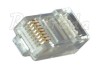 Wtyk końcówka RJ45 / 8p8c na kabel UTP ZŁOCONY