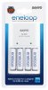 Sanyo Eneloop MQN04-E-4-3UTGB + 4 x R6/AA Eneloop 2000 mAh UTGB Sanyo Eneloop MQN04-E-4-3UTGB + 4 x R6/AA Eneloop 2000 mAh UTGB