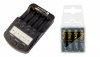 ładowarka everActive NC-1000 PLUS + 4 x R03/AAA Fujitsu 950mAh ładowarka everActive NC-1000 PLUS + 4 x R03/AAA Fujitsu 950mAh