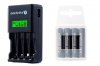 ładowarka everActive NC-450 Black + 4 x R03/AAA Panasonic Eneloop Pro 950 (box) ładowarka everActive NC-450 Black + 4 x R03/AAA Panasonic Eneloop Pro 950 (box)