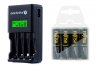 ładowarka everActive NC-450 Black + 4 x akumulatory R6/AA Fujitsu BLACK 2550mAh (box) ładowarka everActive NC-450 Black + 4 x akumulatory R6/AA Fujitsu BLACK 2550mAh (box)
